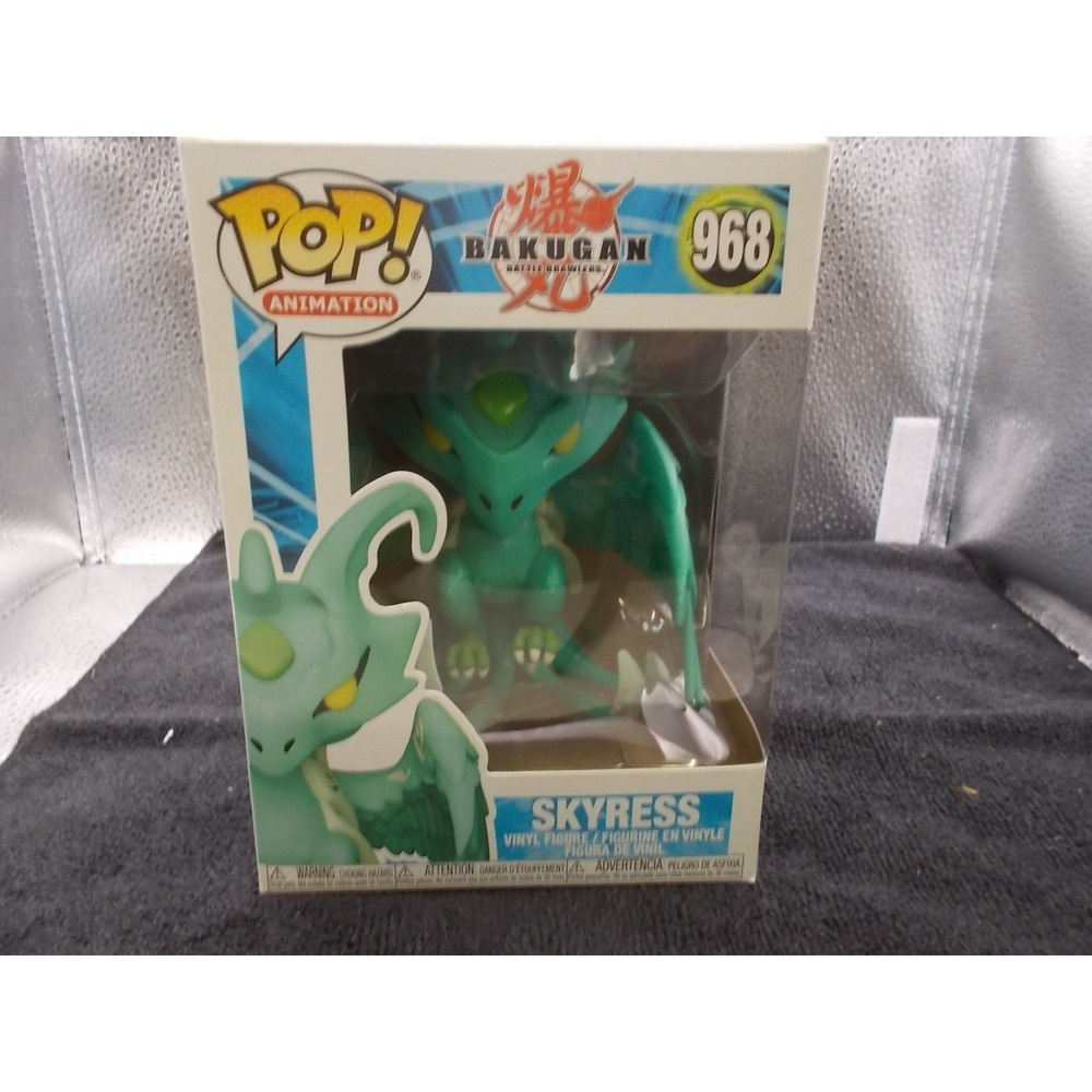 Funko Pop Animation Bakugan Skyress 968 Vinyl Figure Green Ventus - NIB